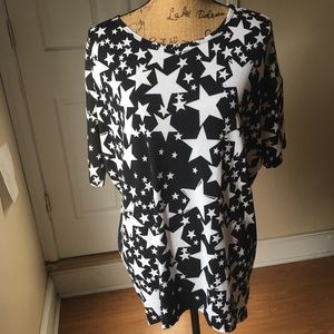 Lularoe Medium 4th of July stars Irma